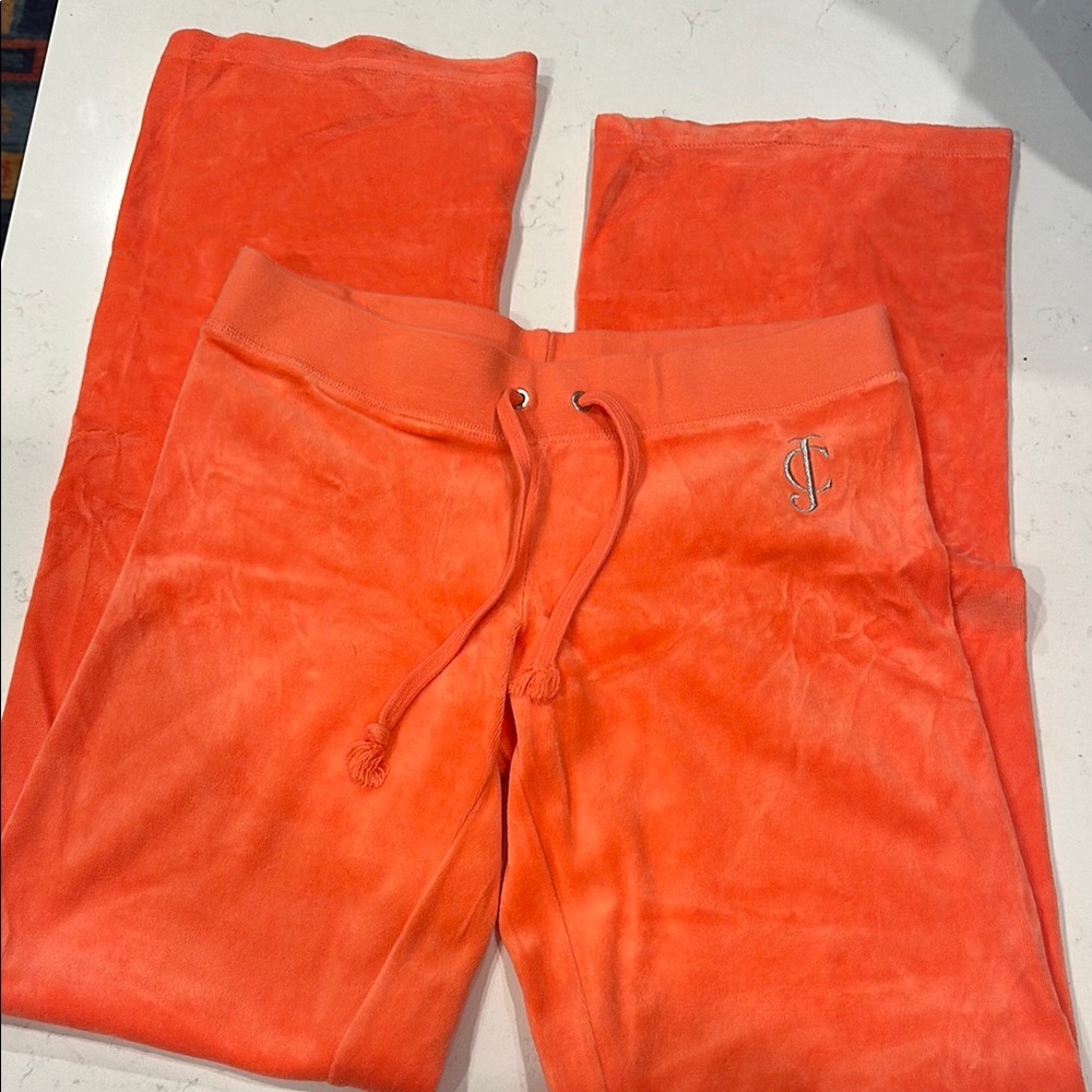 Juicy Couture Orange Track Pants